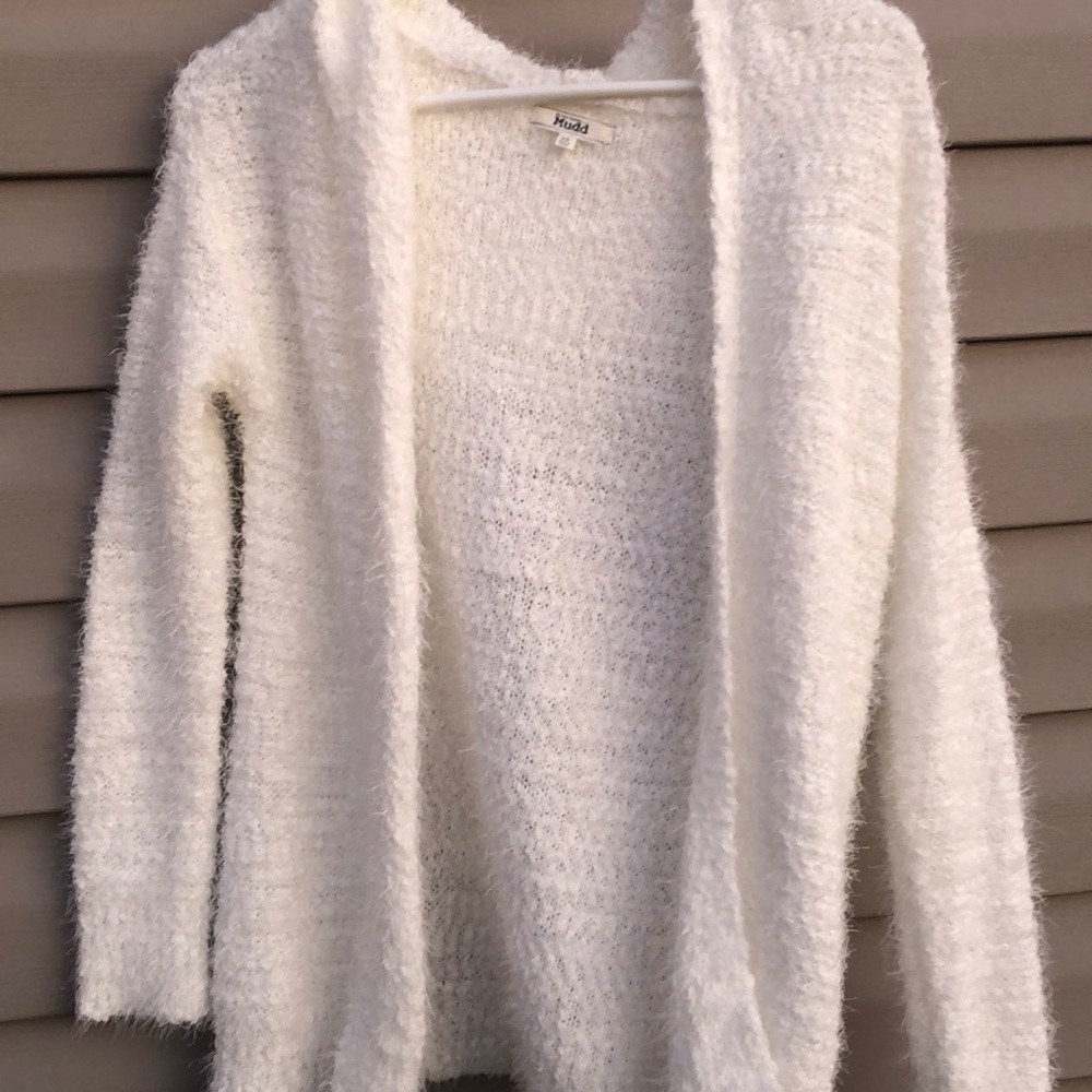 Fuzzy cardigan
